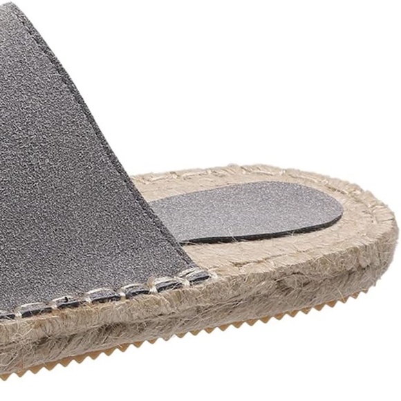 Women's Casual Soft Sole Breathable Sandals / Slippers by Buckle (SZ: 8.5), Grey - Picture 3 of 6